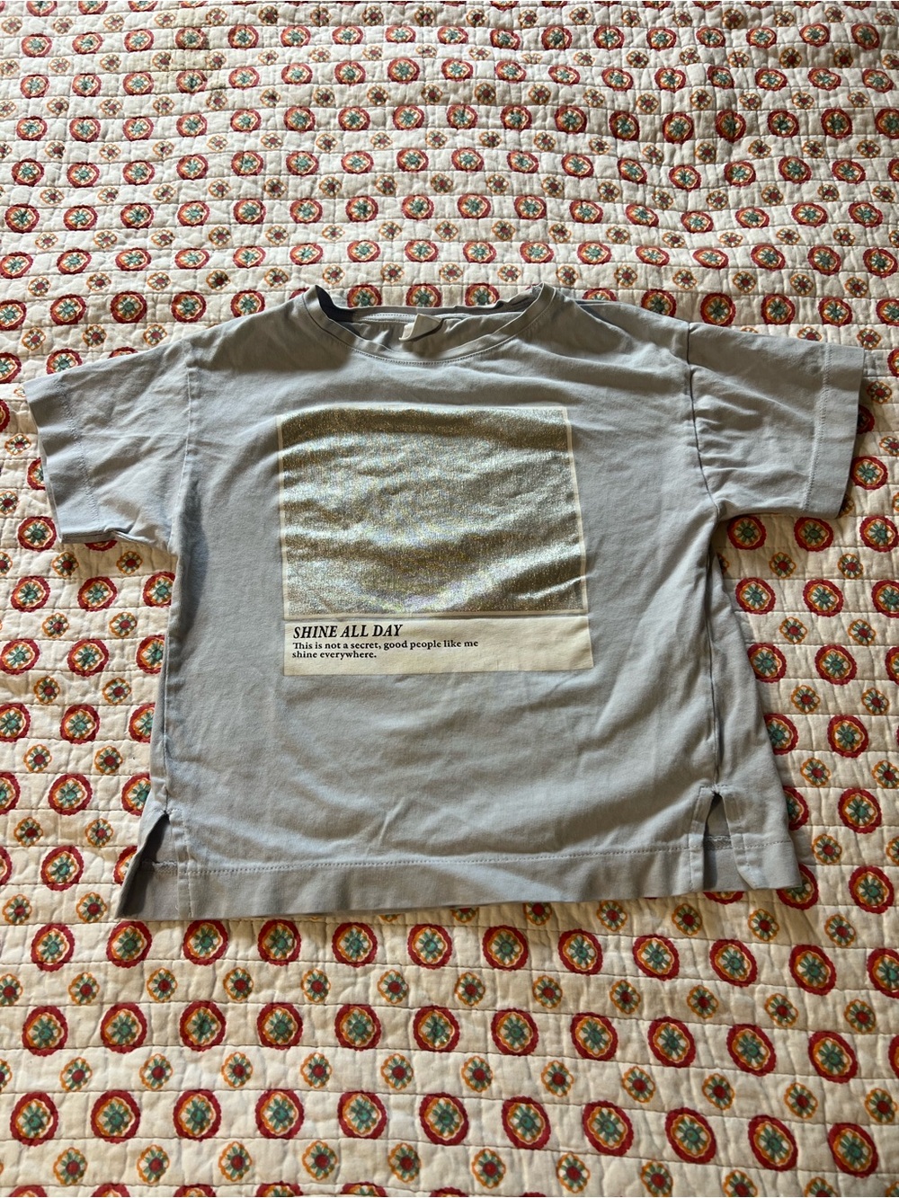 Zara Kids Shine All Day Shirt size 9